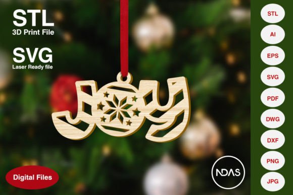Download Joy Christmas Tree Decoration Ornament - Joy Collection