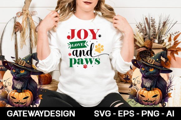 Download Joy Love and Paws Svg - Joy Collection